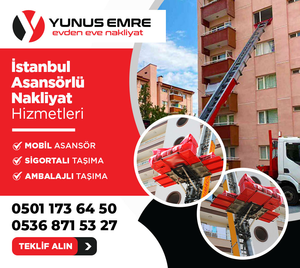 İstanbul Evden Eve Nakliyat - Yunus Emre Nakliyat