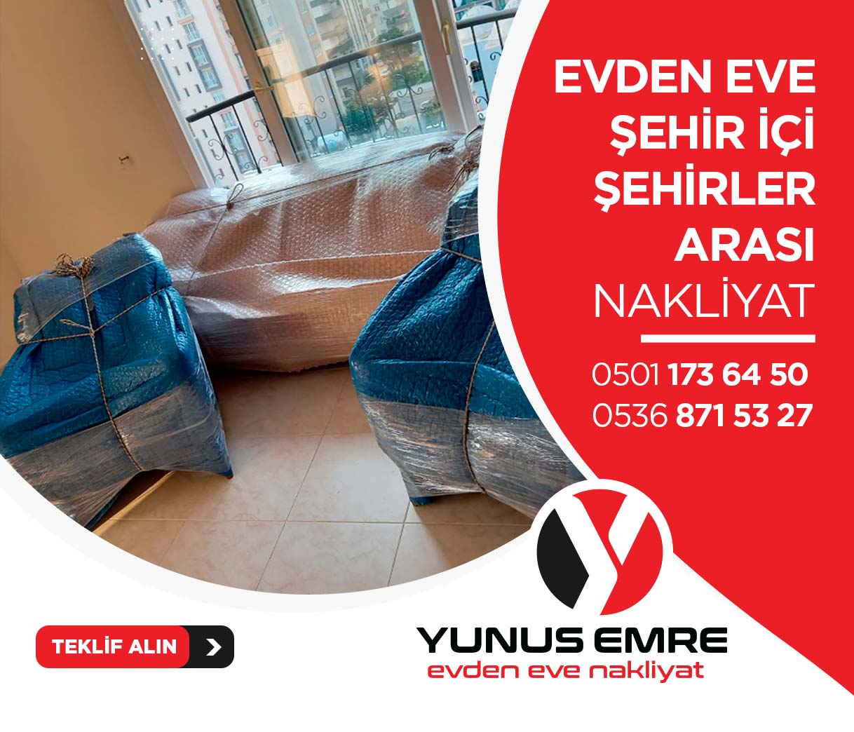 İstanbul Evden Eve Nakliyat - Yunus Emre Nakliyat